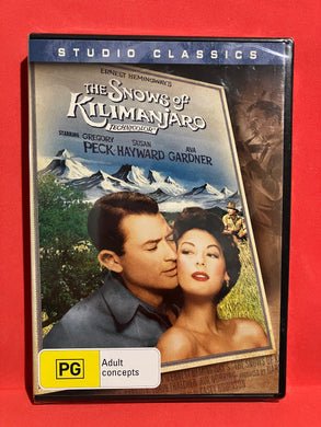 the snows of kilimanjaro dvd