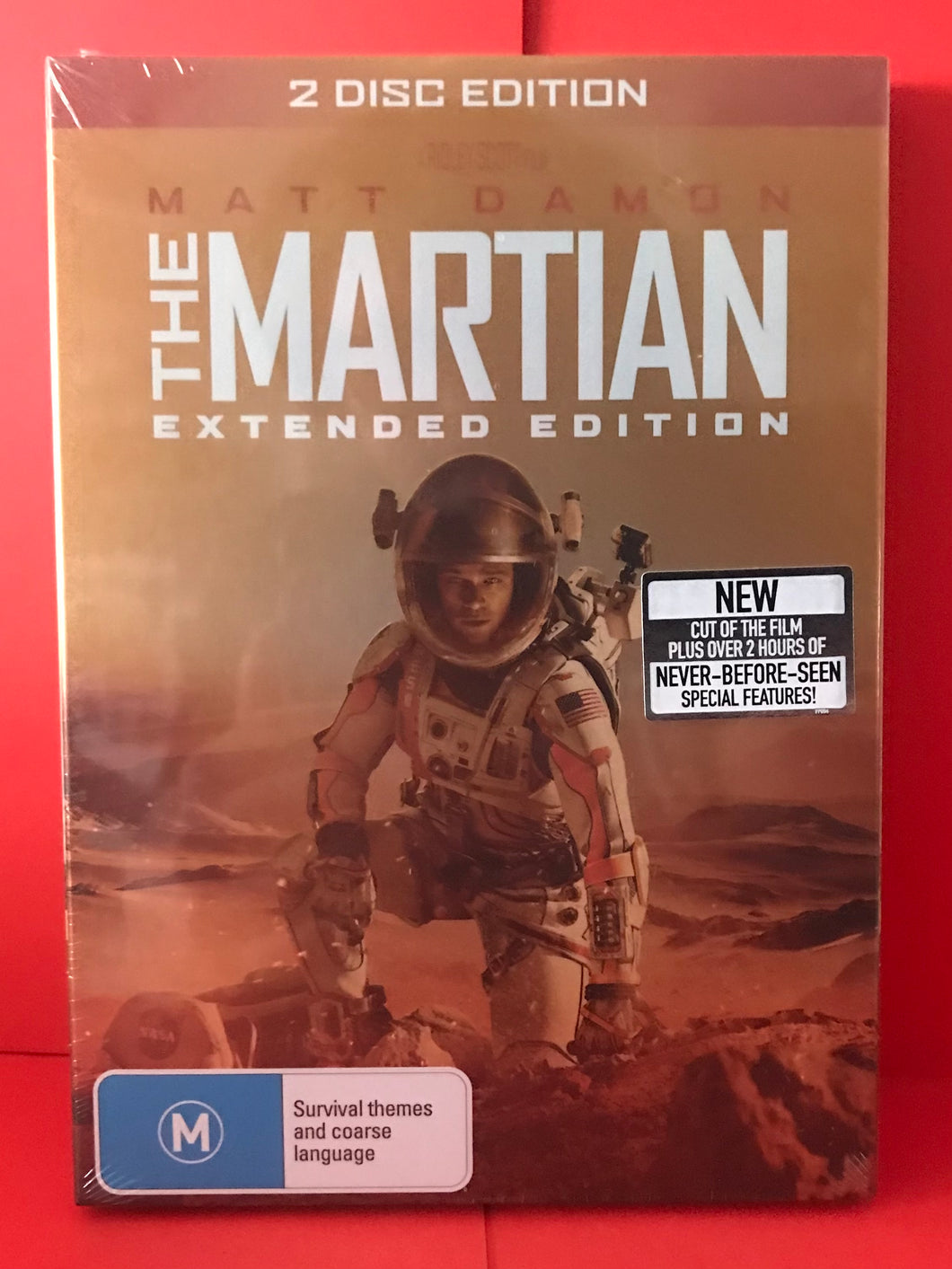 THE MARTIAN MATT MANON DVD EXTENDED EDITION