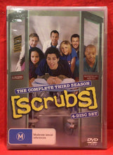 Load image into Gallery viewer, SCRUBS - SEASON 3 - 4 DISCS - DVD  (NEW/ SEALED)

