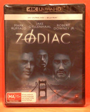 Load image into Gallery viewer, ZODIAC   -  4K ULTRA HD  &amp; BLU-RAY (NEW/ SEALED)
