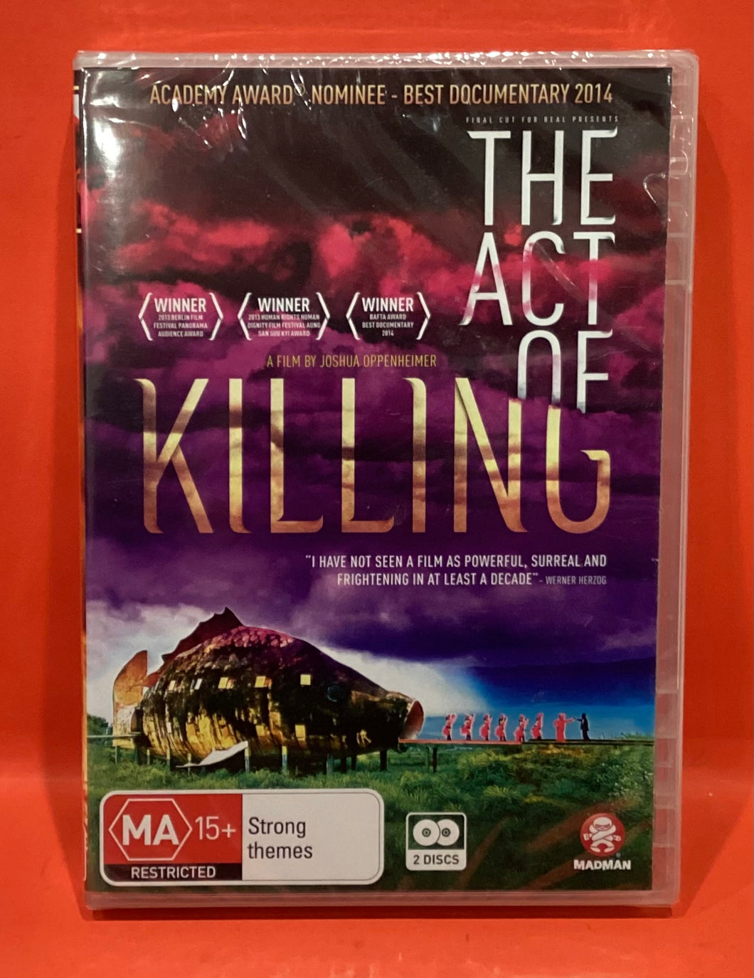 THE ACT OF KILLING  -  DVD (NEW/ SEALED)