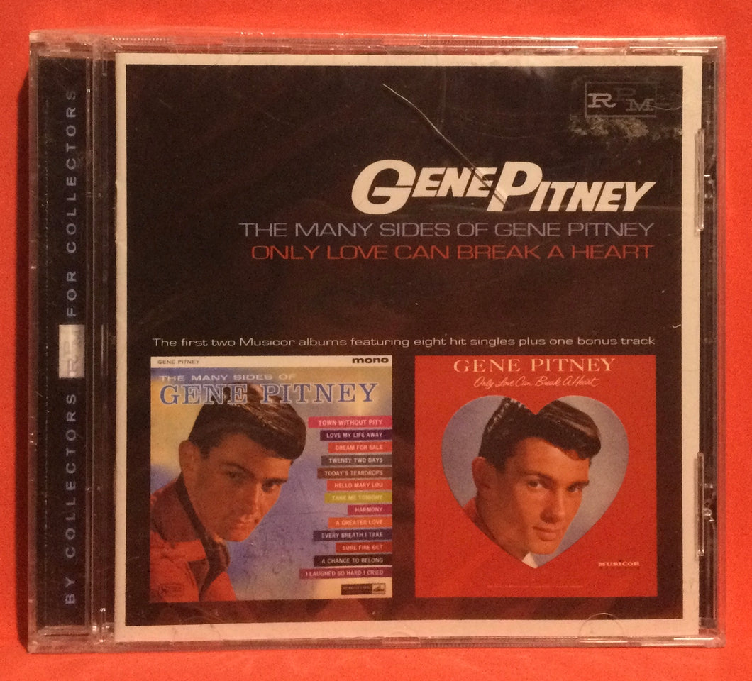 GENE PITNEY - THE MANY SIDES OF GENE PITNEY/ ONLY LOVE CAN BREAK A HEART - CD (NEW/SEALED)