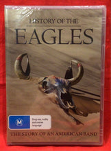 Load image into Gallery viewer, THE EAGLES - HISTORY OF THE EAGLES - DVD (NEW/ SEALED)
