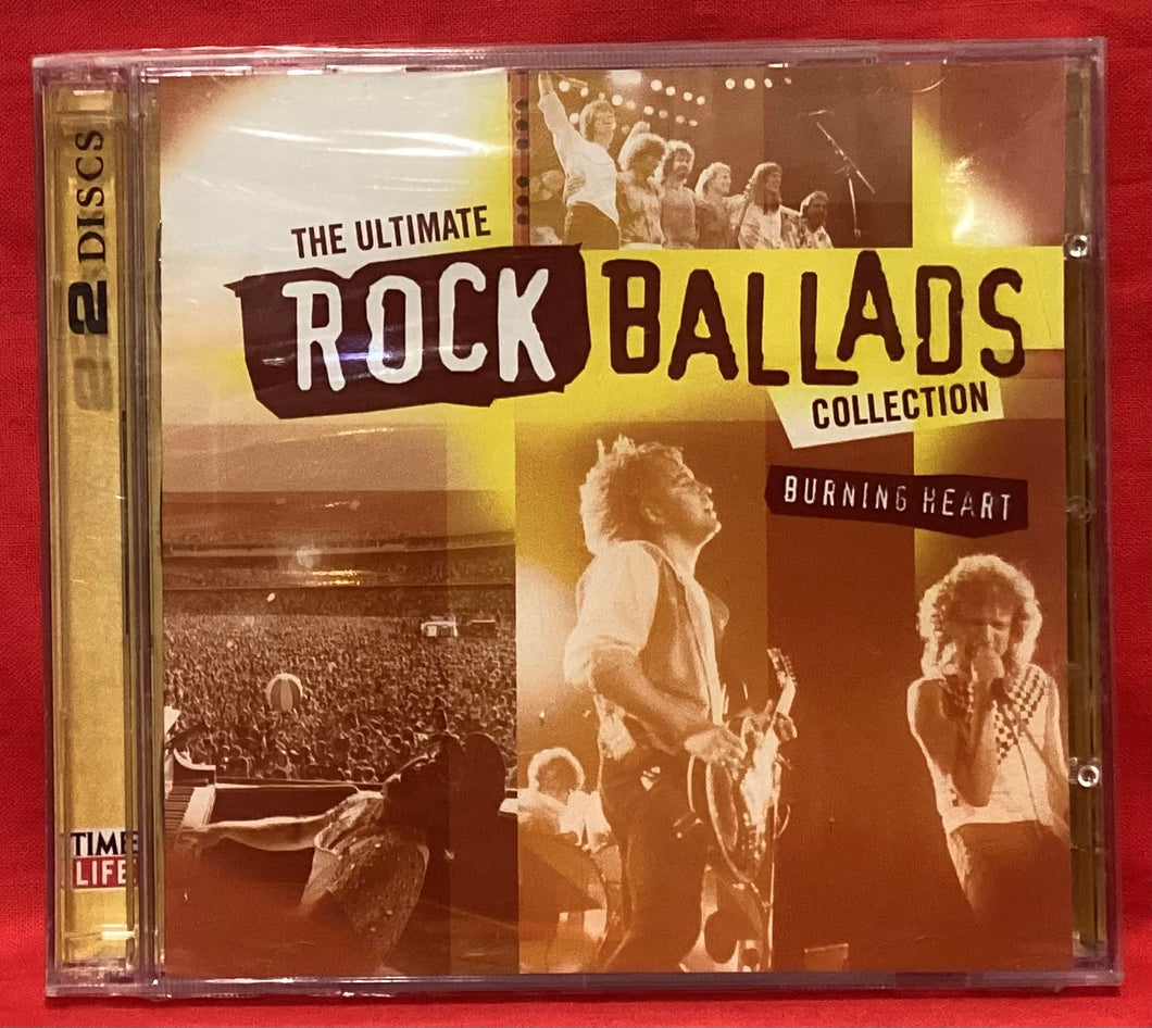 ULTIMATE ROCK BALLADS COLLECTION, THE - BURNING HEART  - 2 CD (NEW / SEALED)