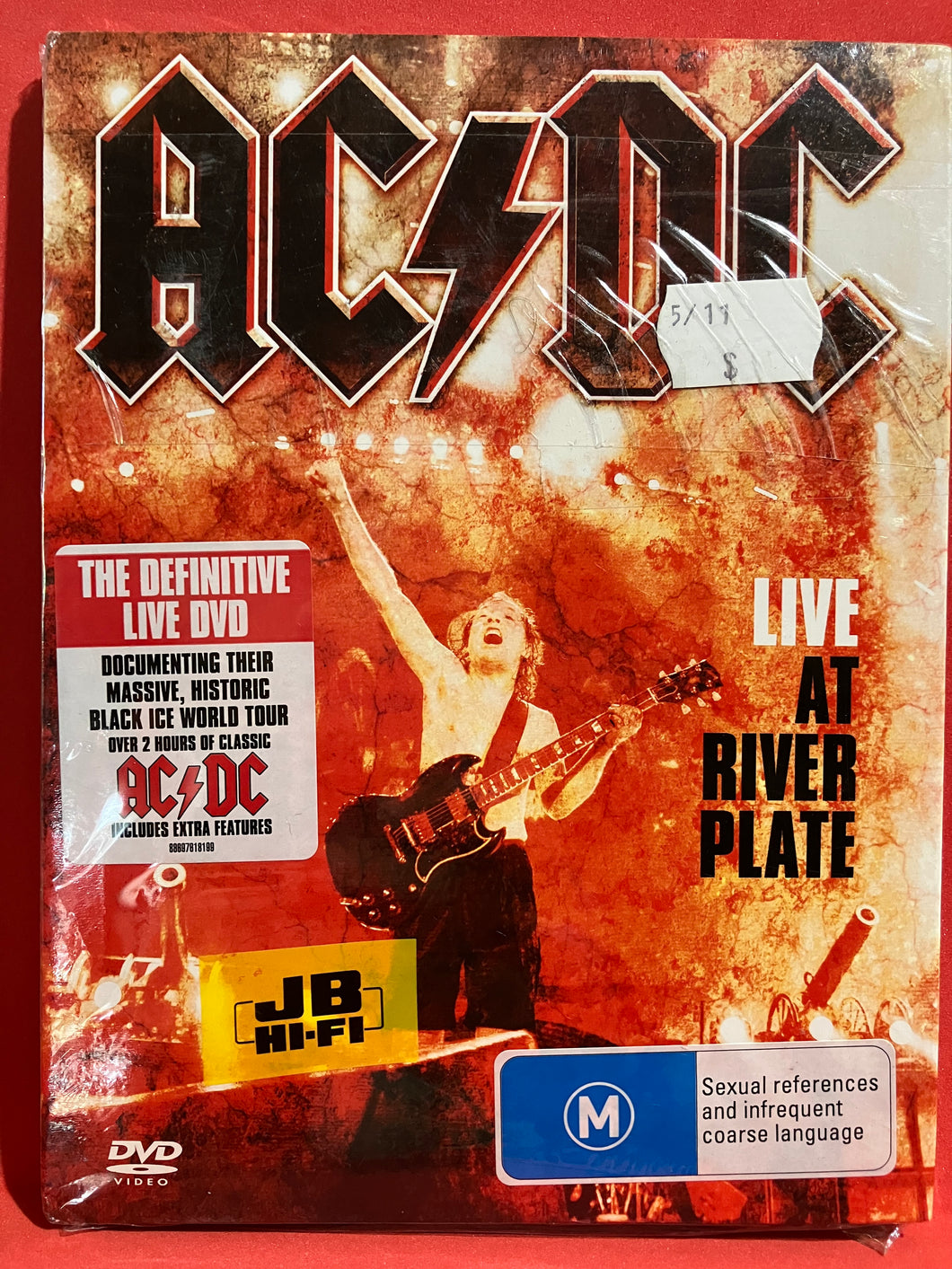 AC/DC - LIVE AT RIVER PLATE - DVD (SEALED) – Dixon Recycled Records