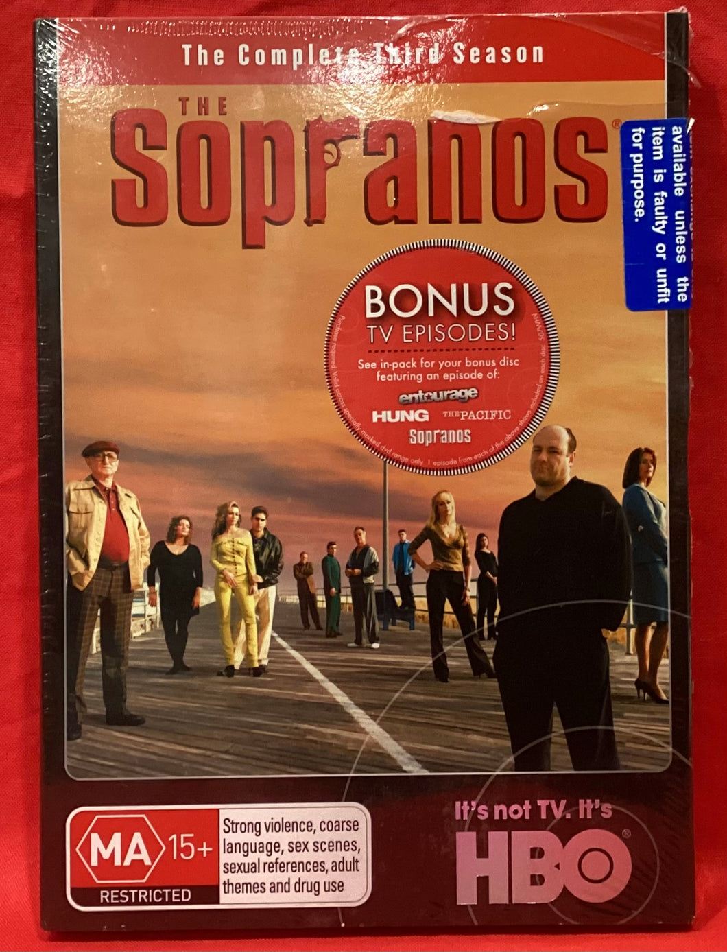 SOPRANOS - SEASON 3 - DVD (NEW/ SEALED)