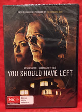Load image into Gallery viewer, YOU SHOULD HAVE LEFT  - DVD (NEW / SEALED)
