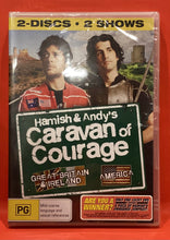 Load image into Gallery viewer, HAMISH &amp; ANDY'S CARAVAN OF COURAGE - 2 SHOWS - DVD (NEW/ SEALED)
