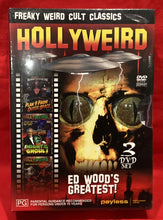 Load image into Gallery viewer, HOLLYWEIRD - 3 DVD SET - ED WOOD (NEW/ SEALED)
