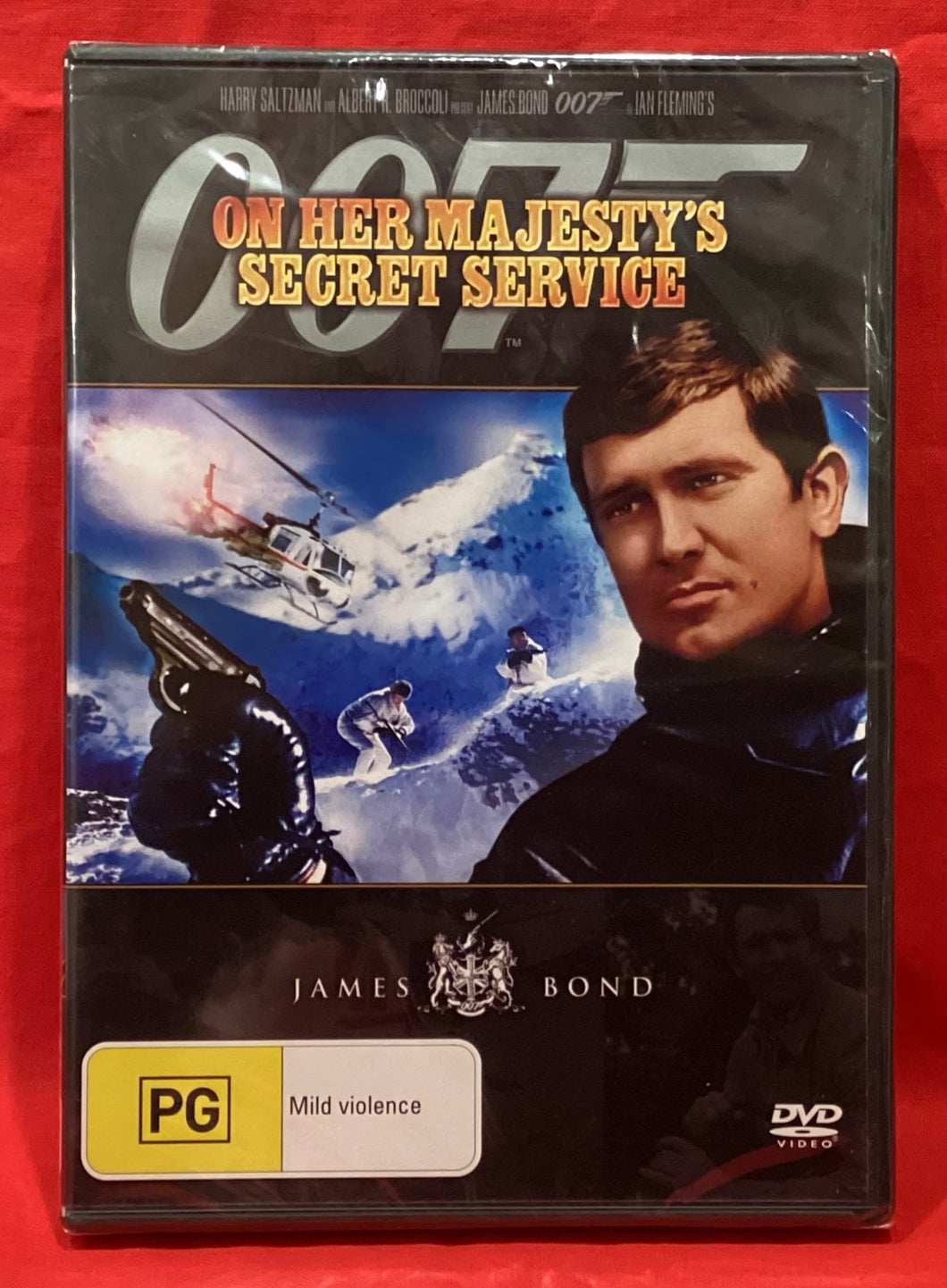 ON HER MAJESTY'S SECRET SERVICE  - JAMES BOND - DVD (NEW /SEALED)