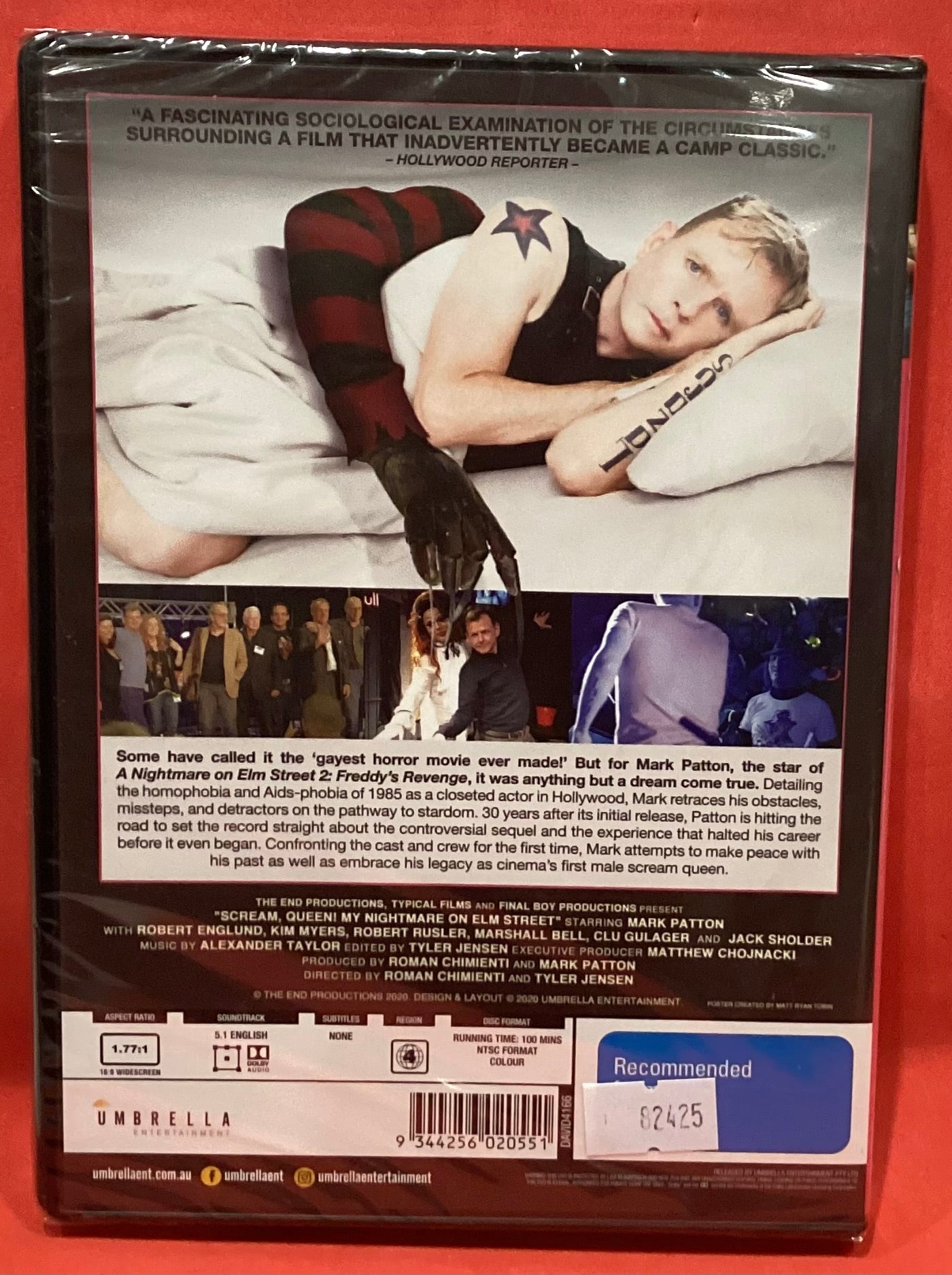 SCREAM, QUEEN ! MY NIGHTMARE ON ELM STREET - DVD (NEW
