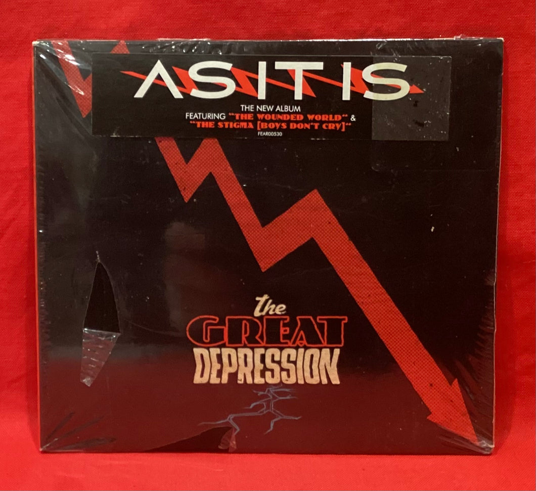 AS IT IS - THE GREAT DEPRESSION - CD (NEW/ SEALED)