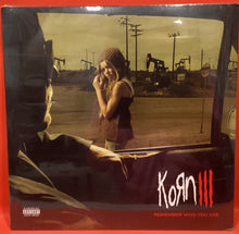 Load image into Gallery viewer, KORN - KORN III - REMEMBER WHO YOU ARE - VINYL LP (NEW/SEALED)
