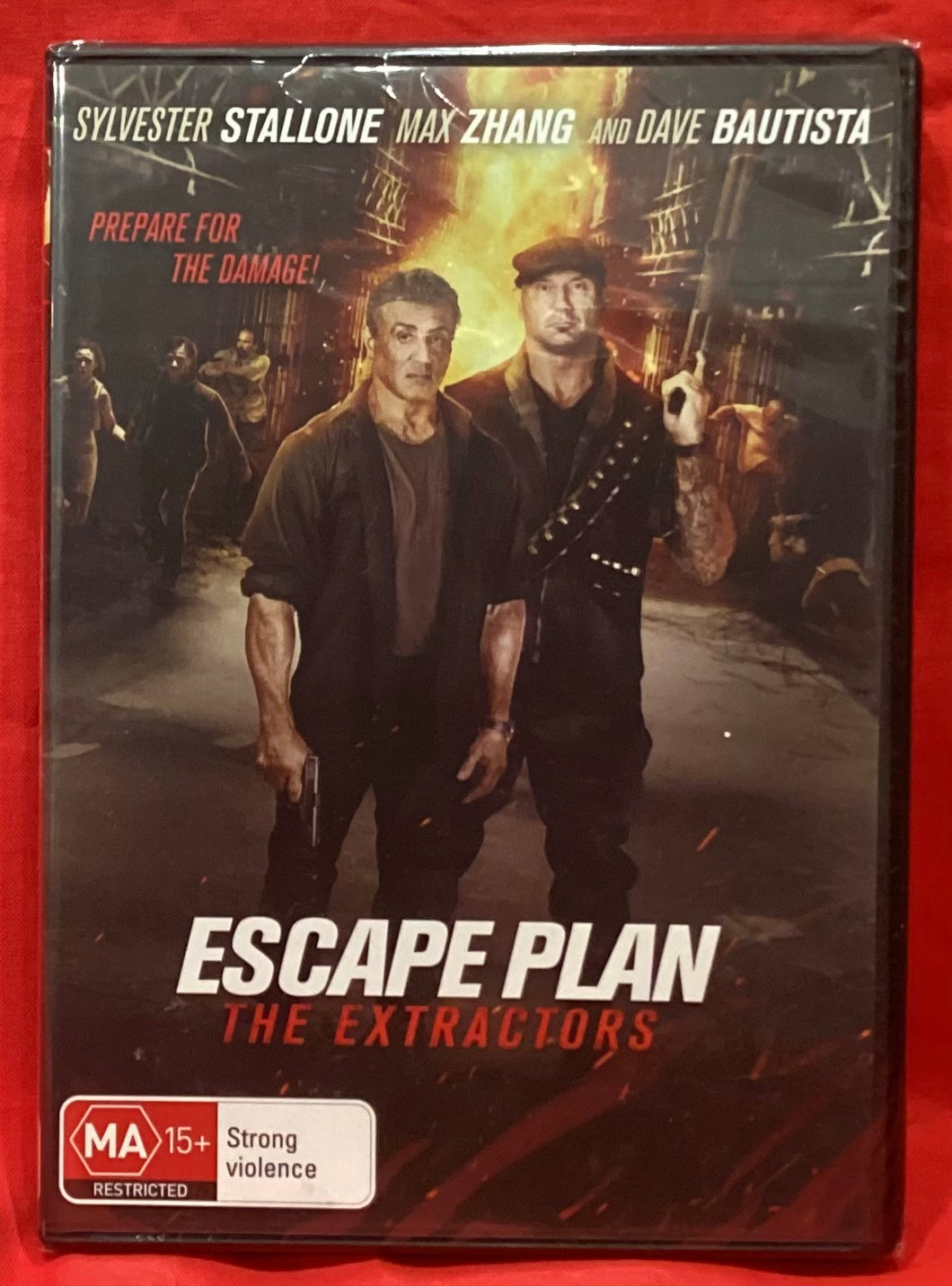 ESCAPE PLAN - THE EXTRACTORS - DVD (NEW/ SEALED)