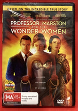 Load image into Gallery viewer, PROFESSOR MARSTON AND THE WONDER WOMEN - DVD (NEW / SEALED)
