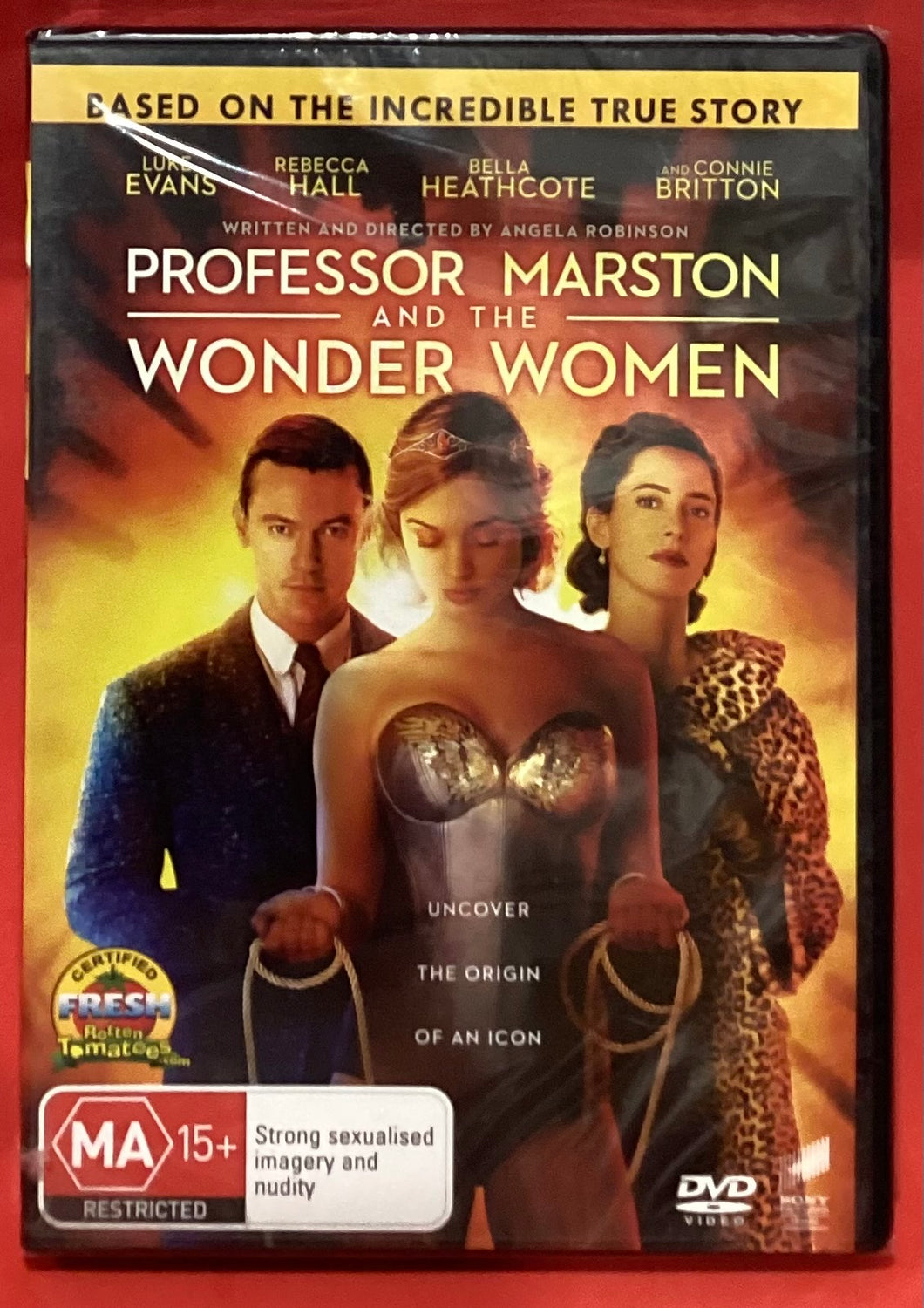 PROFESSOR MARSTON AND THE WONDER WOMEN - DVD (NEW / SEALED)