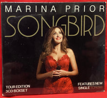 Load image into Gallery viewer, MARINA PRIOR - SONGBIRD - TOUR EDITION - 3 CD BOXSET (NEW/ SEALED)
