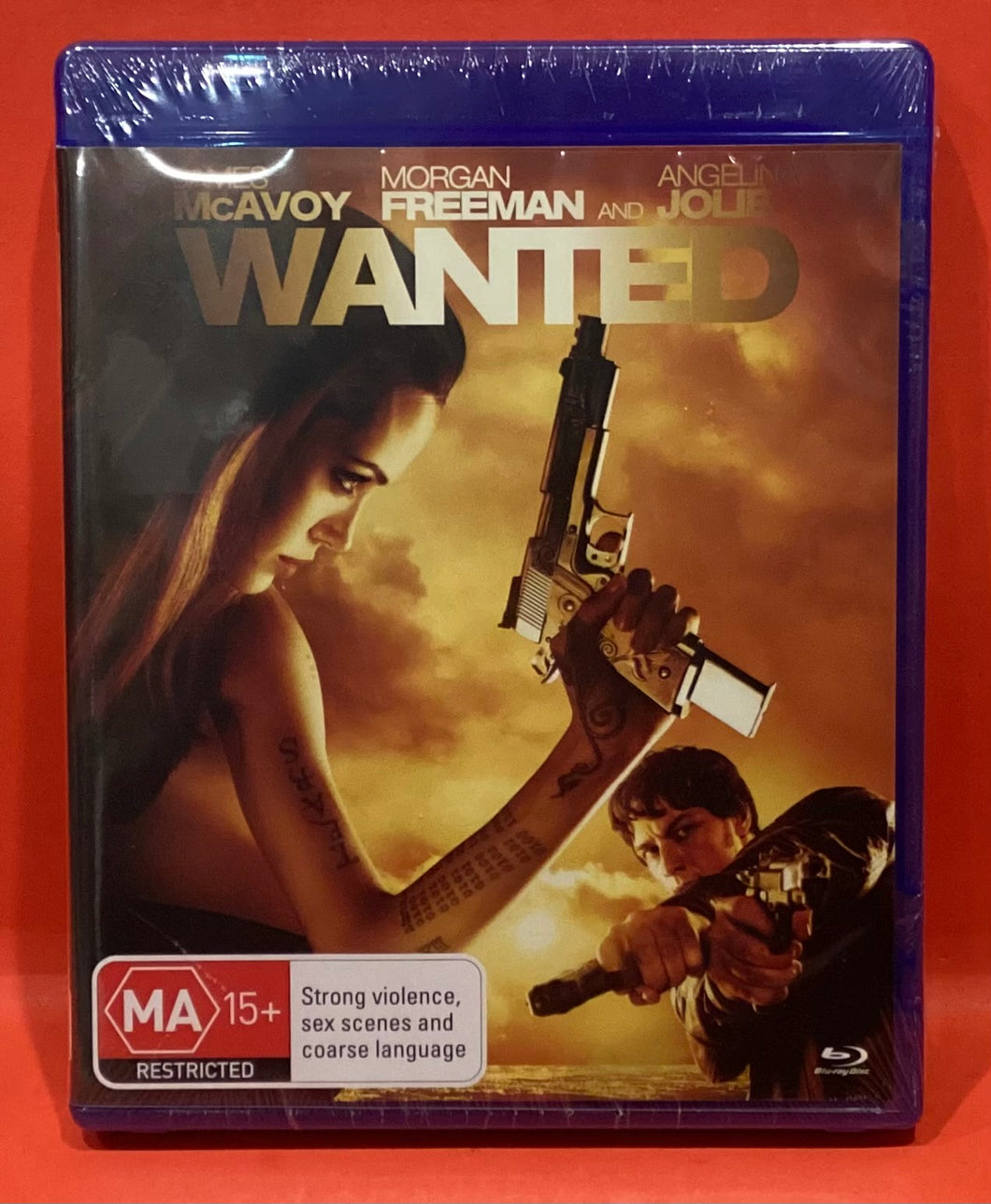 WANTED - BLU-RAY (NEW/ SEALED)