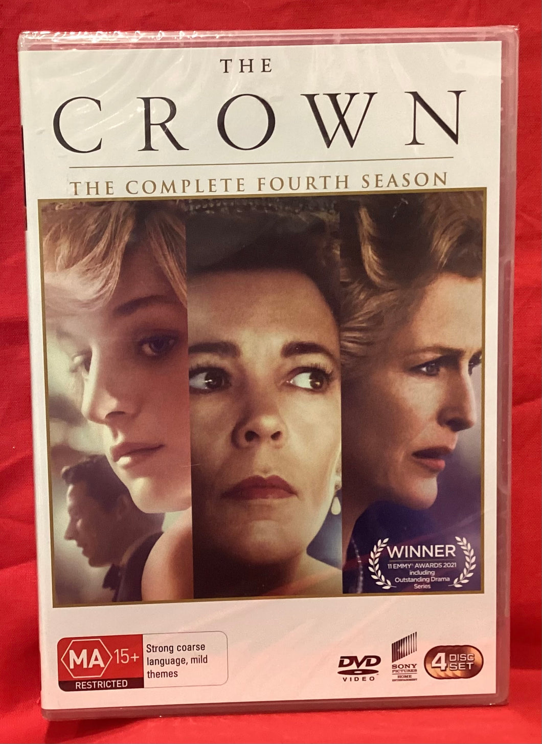 THE CROWN - COMPLETE SERIES 4 - DVD (NEW/SEALED)