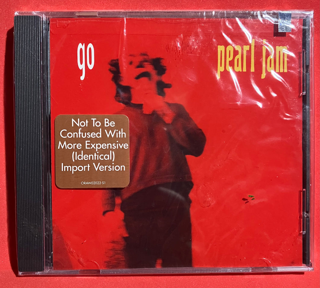 PEARL JAM - GO 3 TRACK CD SINGLE (SEALED)