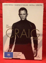 Load image into Gallery viewer, DANIEL CRAIG  COLLECTION - 4 FILMS - DVD (NEW / SEALED)
