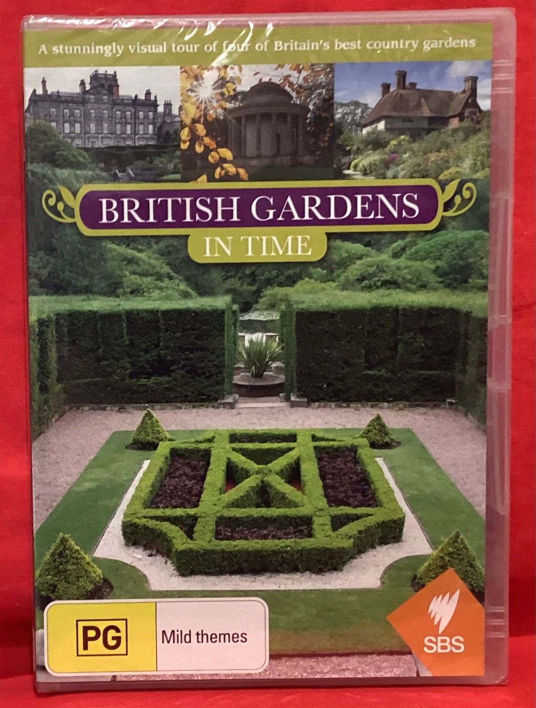 BRITISH GARDENS IN TIME  - DVD (NEW / SEALED)