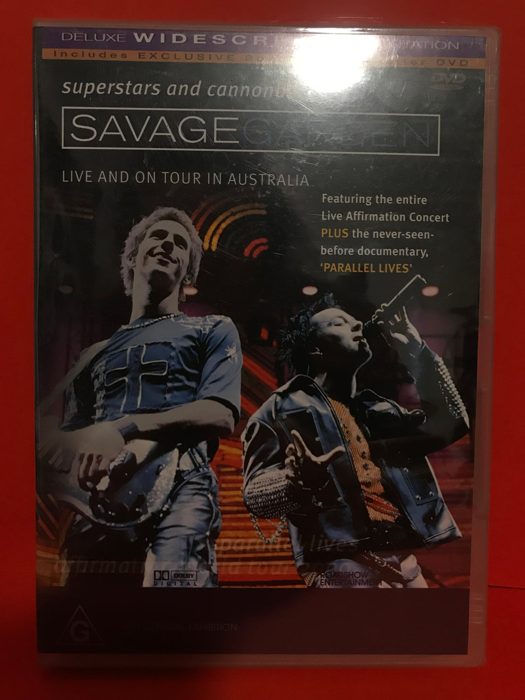 SAVAGE GARDEN LIVE DVD