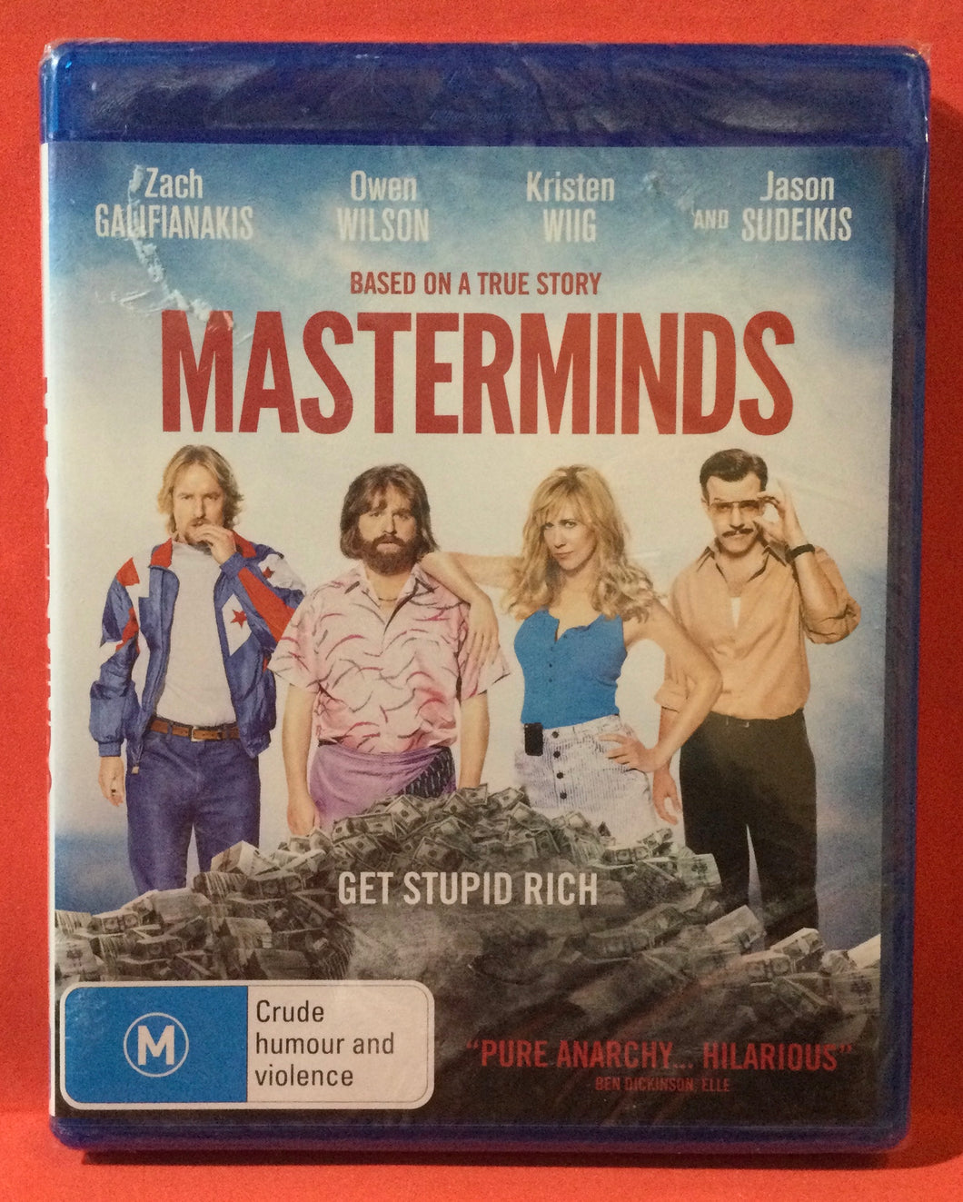 MASTERMINDS - BLU RAY (SEALED)