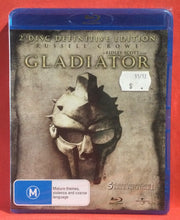 Load image into Gallery viewer, GLADIATOR - DEFINITIVE EDITION - BLU RAY (SEALED)
