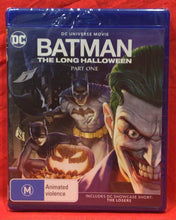 Load image into Gallery viewer, BATMAN - THE LONG HALLOWEEN PART ONE - DC UNIVERSE MOVIE  - BLU RAY (NEW / SEALED)
