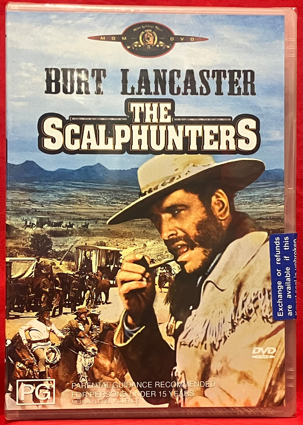 THE SCALPHUNTERS - DVD (NEW/ SEALED)