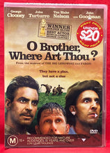 Load image into Gallery viewer, O BROTHER, WHERE ART THOU? - DVD (NEW/SEALED)
