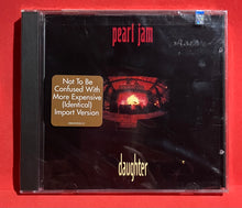 Load image into Gallery viewer, PEARL JAM - DAUGHTER - 3 TRACK CD SINGLE (SEALED)
