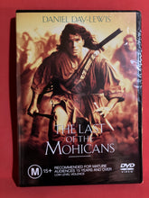 Load image into Gallery viewer, last of the mohicans dvd
