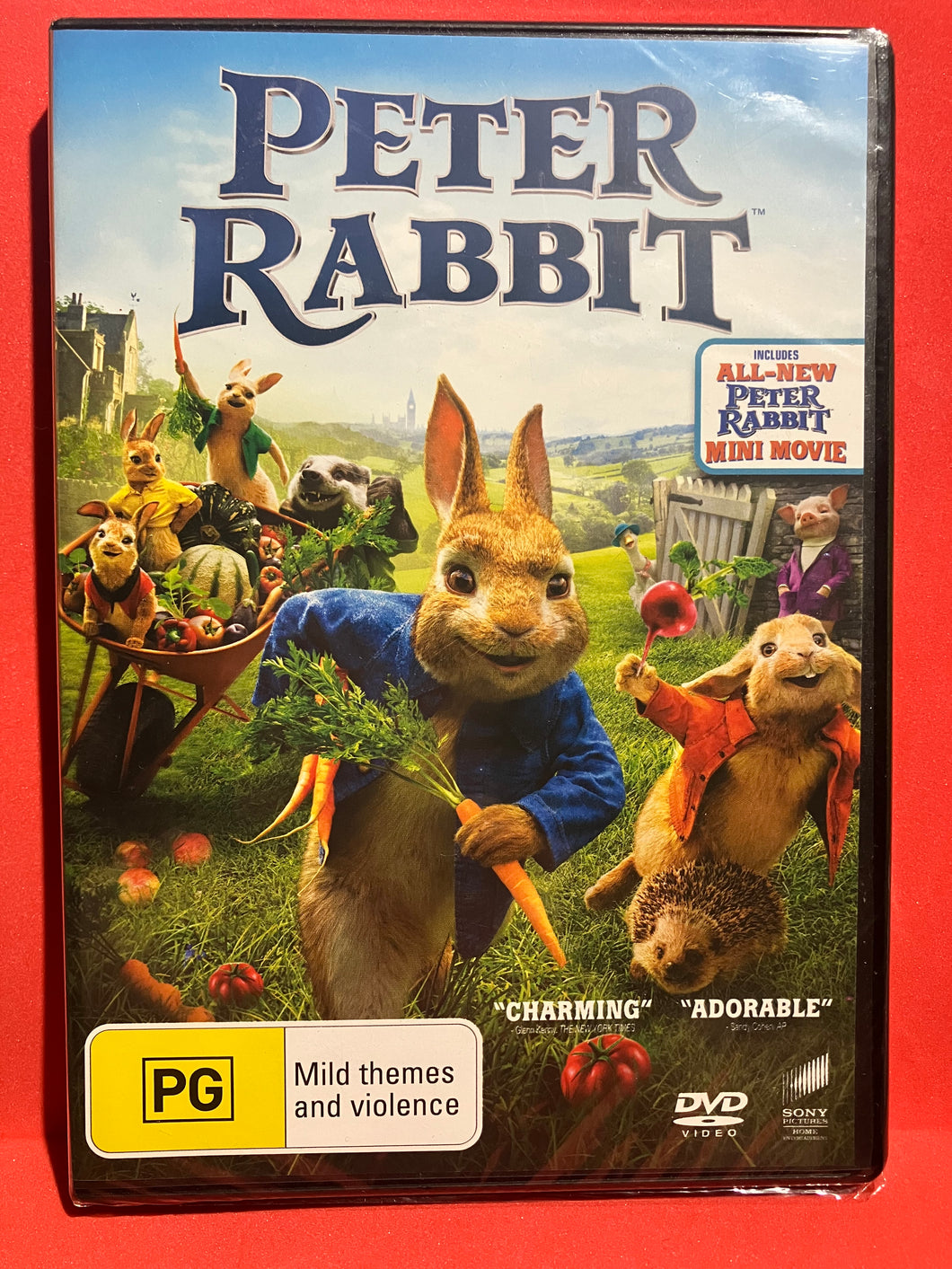 Peter Rabbit Blue Dvd PETER RABBIT (2018) DVD - ( NEW/ SEALED) – Dixon Recycled Records