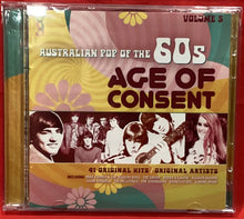 Load image into Gallery viewer, AUSTRALIAN POP OF THE 60'S - AGE OF CONSENT  - VOLUME 5  - 2 CD
