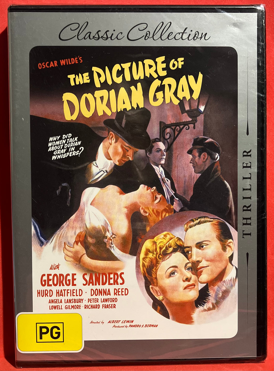 THE PICTURE OF DORIAN GRAY (1945) DVD (NEW/ SEALED)