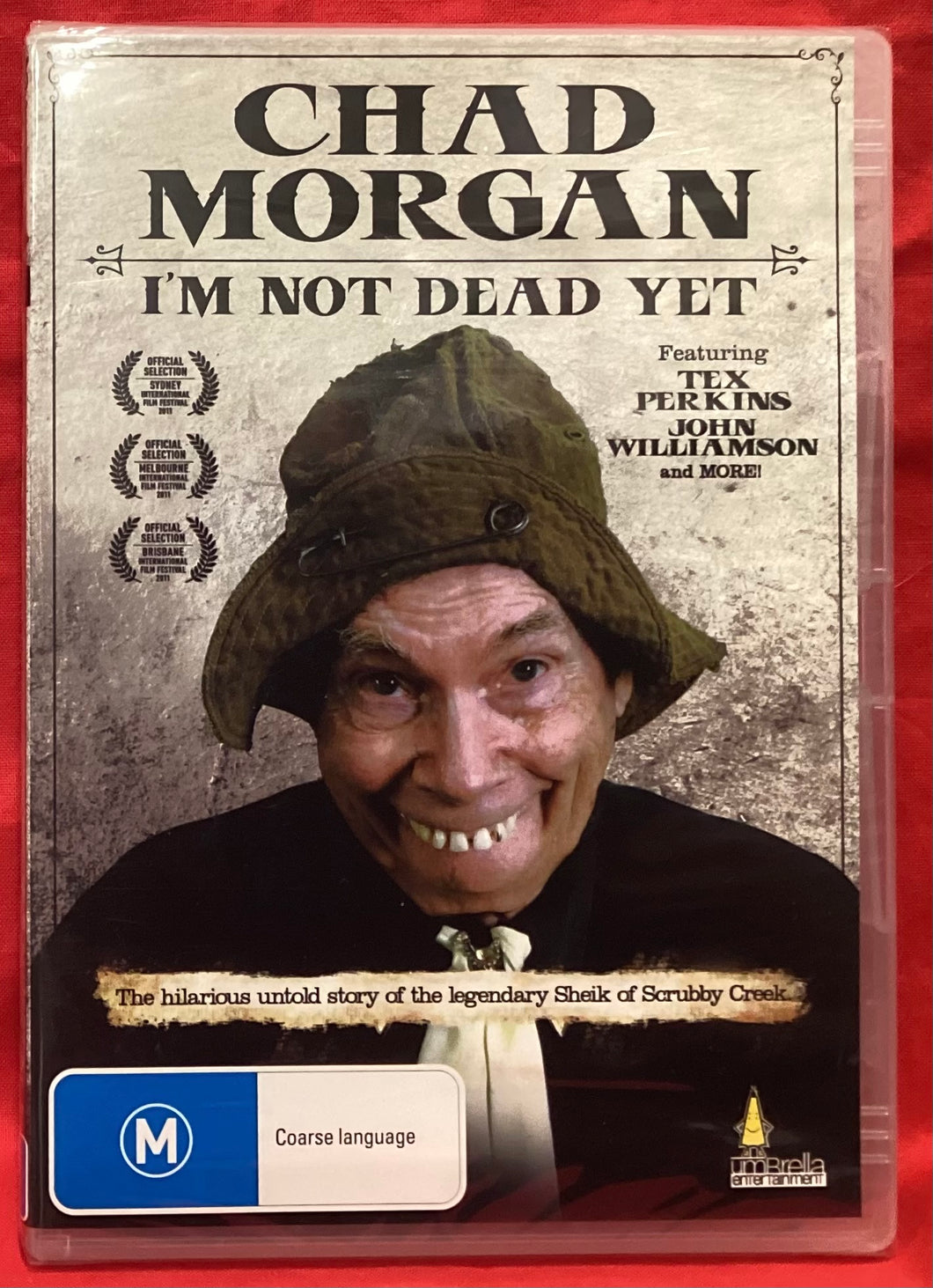 CHAD MORGAN - I'M NOT DEAD YET - DVD (NEW/ SEALED)