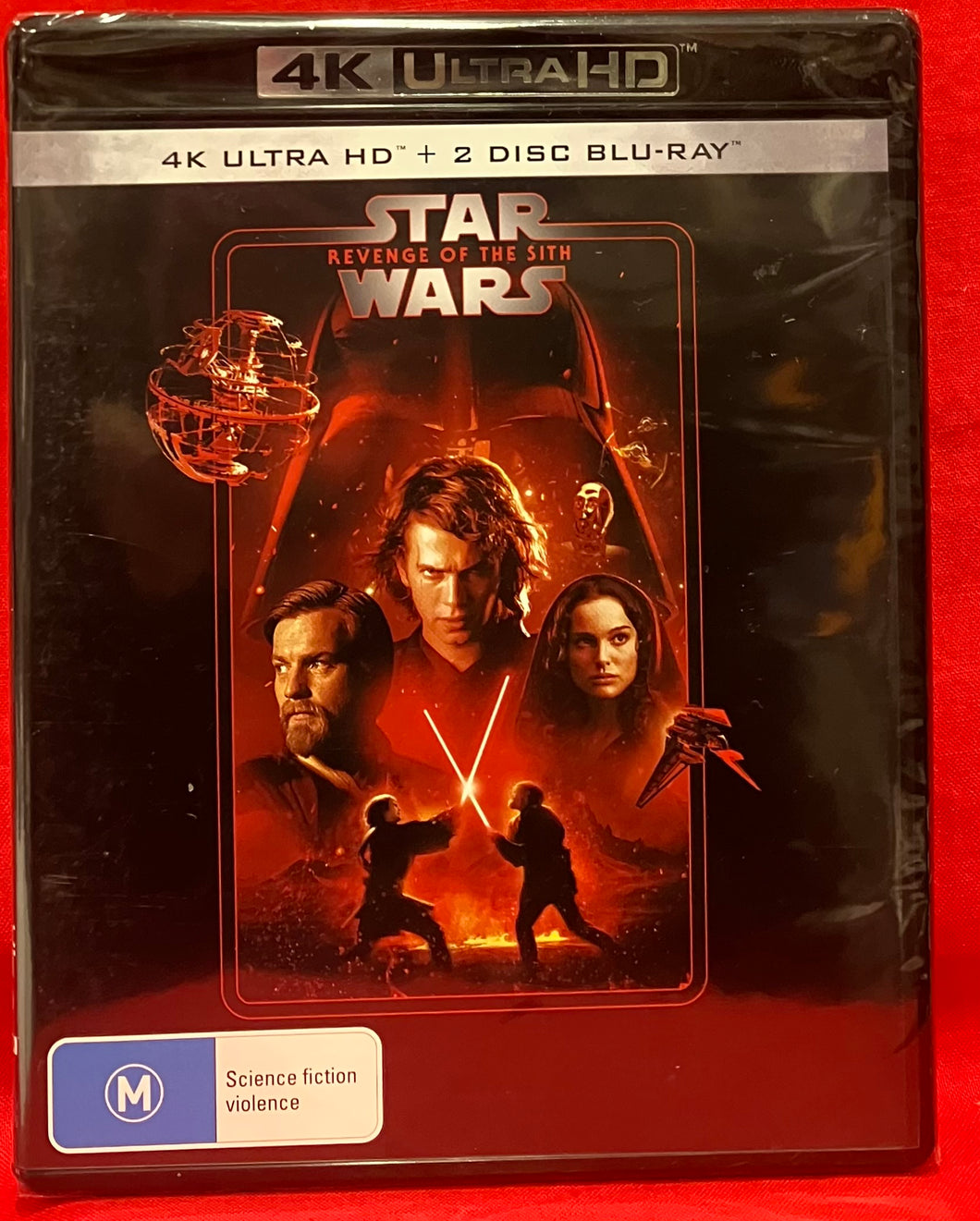 STAR WARS - REVENGE OF THE SITH   -  4K ULTRA HD  & 2 DISC BLU-RAY (NEW/ SEALED) (Copy)