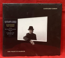 Load image into Gallery viewer, LEONARD COHEN - YOU WANT IT DARKER - CD (NEW/SEALED)
