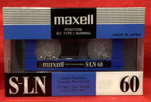 Load image into Gallery viewer, MAXELL S-LN 60   -    SEALED
