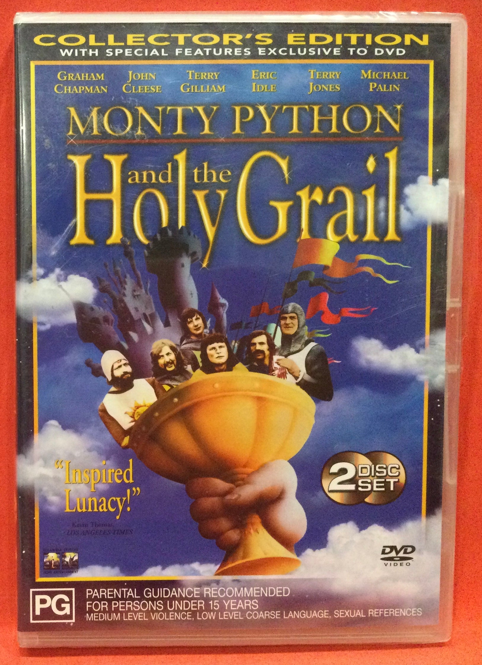 MONTY PYTHON AND THE HOLY GRAIL - DVD (NEW / SEALED) – dixonrecycled