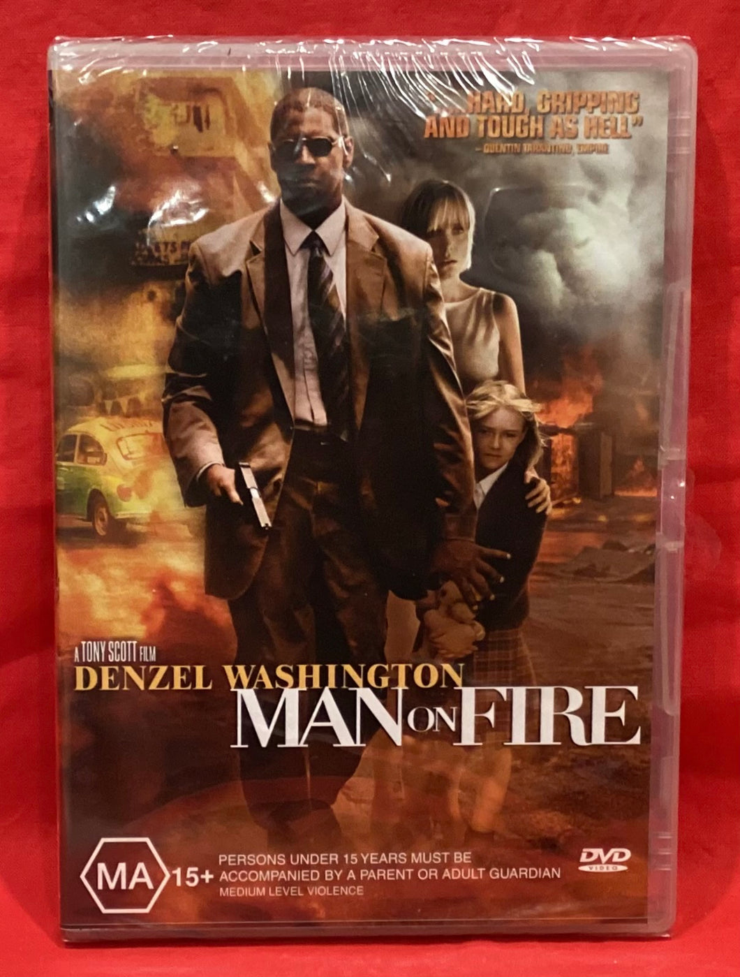 MAN ON FIRE - DVD (NEW /SEALED)