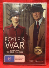 Load image into Gallery viewer, FOYLE'S WAR - COMPLETE SERIES 9 - THE COLD WAR FILES  - DVD (NEW/ SEALED)
