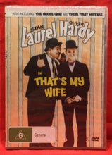 Load image into Gallery viewer, THAT'S MY WIFE  - LAUREL &amp; HARDY - DVD (NEW/ SEALED)
