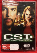 Load image into Gallery viewer, CSI - SEASON 7  - DVD (NEW/ SEALED)
