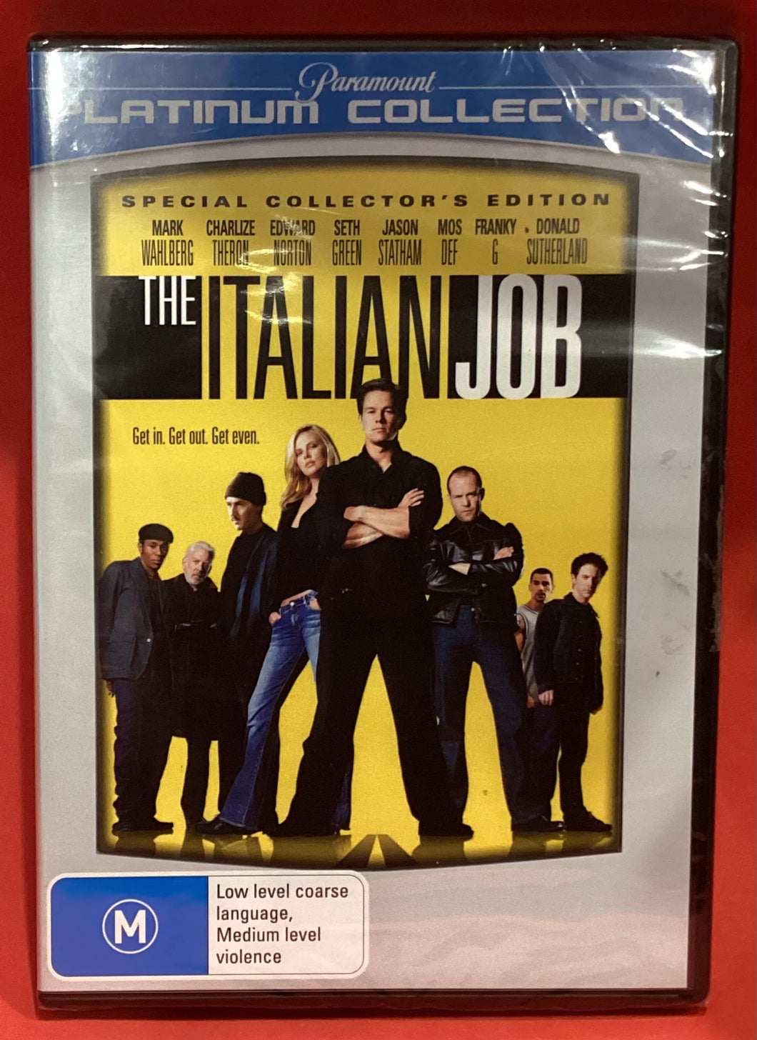 THE ITALIAN JOB (2003) DVD (NEW / SEALED)