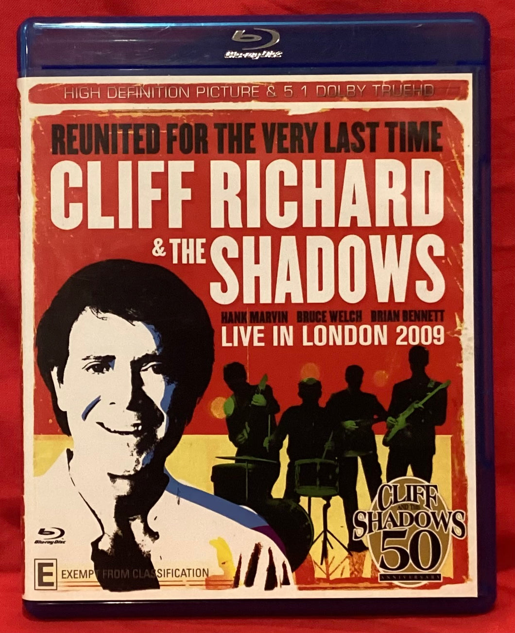 CLIFF RICHARD & THE SHADOWS - LIVE IN LONDON 2009 - BLU RAY