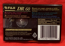 Load image into Gallery viewer, FUJI DR 60 - BLANK CASSETTE - BRAND NEW
