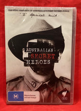 Load image into Gallery viewer, AUSTRALIA'S SECRET HEROES - - DVD (NEW / SEALED)
